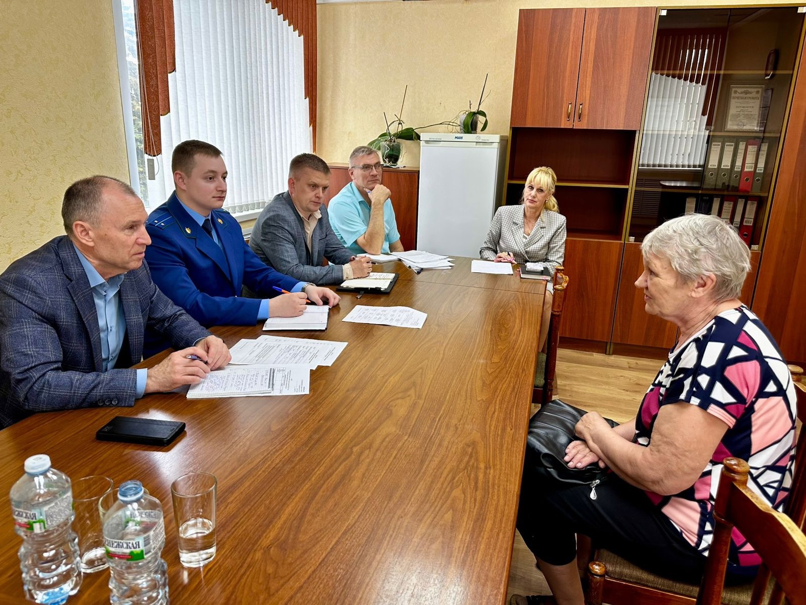 Уполномоченный по правам человека пообщался с первомайцами.