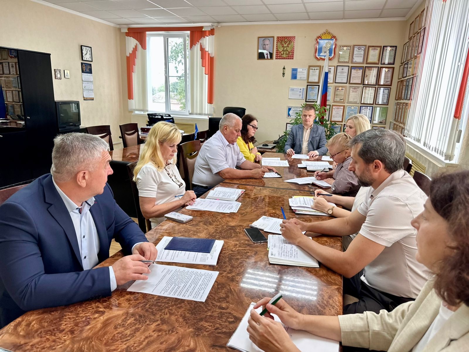 Задачи на неделю - на оперативном совещании.