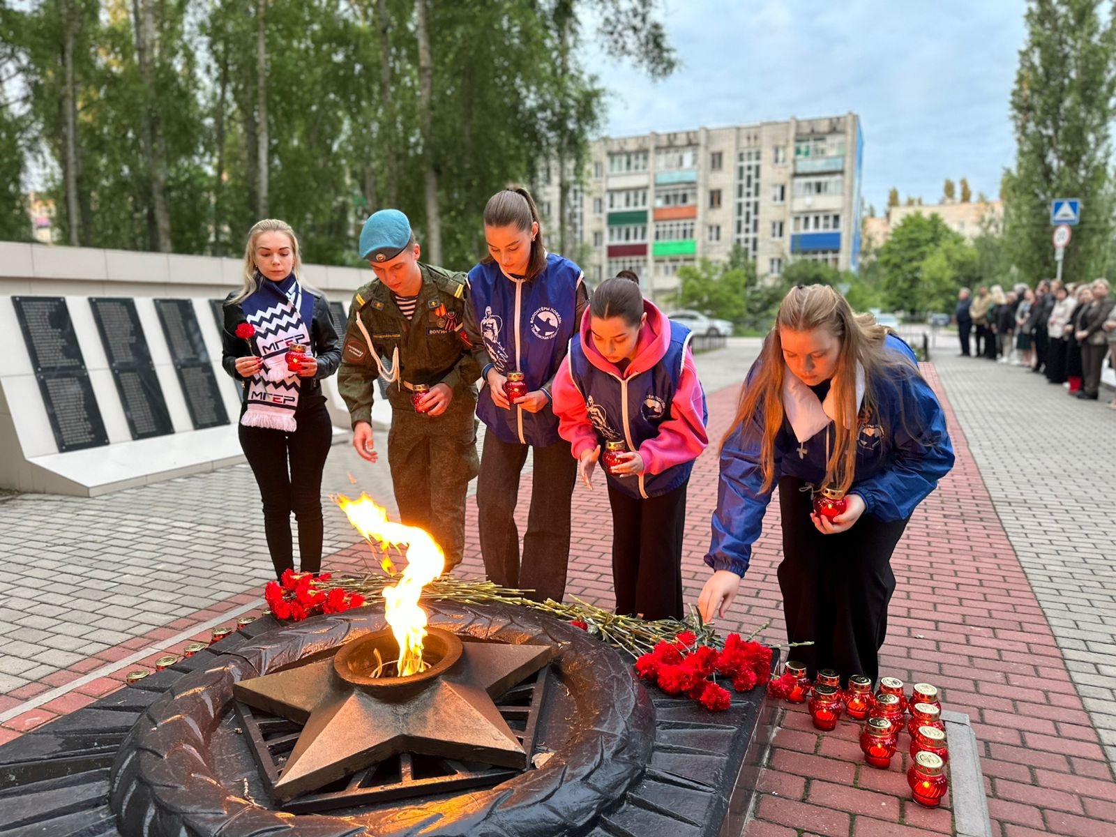Свеча Памяти - в честь народа-победителя.