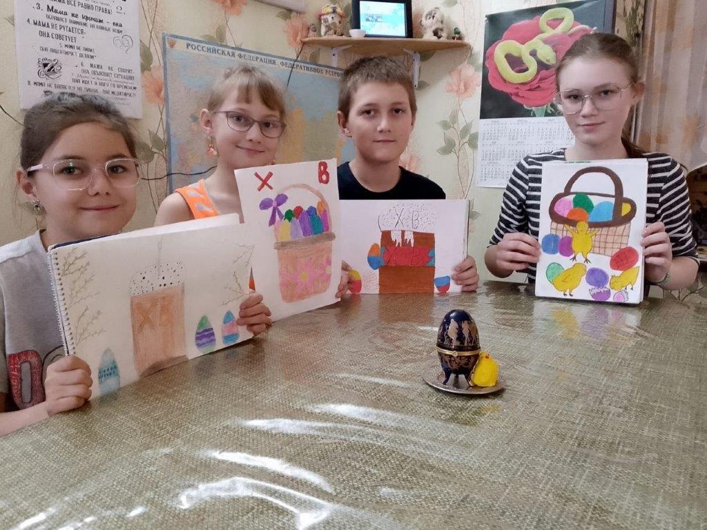 Творческий конкурс рисунков «Пасхальные чудеса».