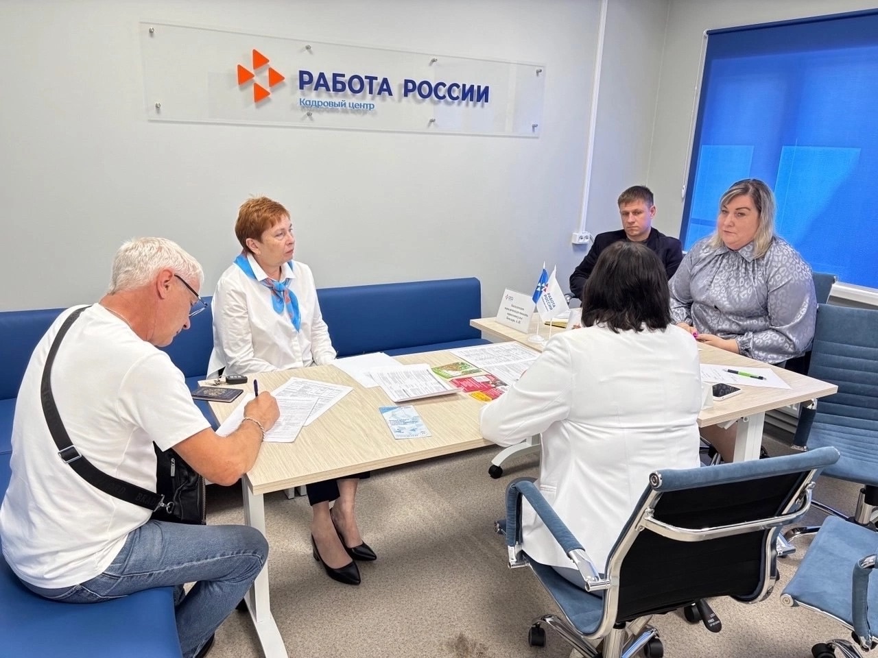 Акция «Трудоустройство для СВОих» состоялась в Первомайском кадровом центре.