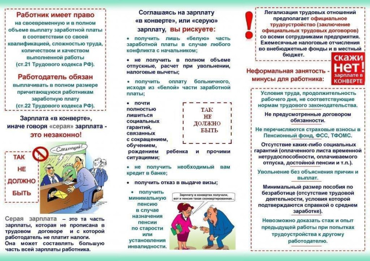 Негативные последствия неформальной занятости и получения «серой» заработной платы. Негативные последствия неформальной занятости и получения «серой» заработной платы.